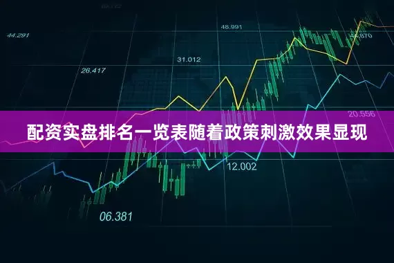配资实盘排名一览表随着政策刺激效果显现